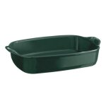 Plat moyen rectangulaire ultime en cramique 36, 5x23, 5 cm cdre 706154