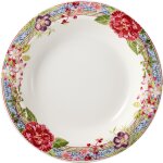 Plat rond creux millefleurs 750049