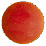 Plat rond orange tourron 32, 5 cm 147033 Plat rond orange tourron 32, 5 cm 147033