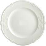 Plat rond plat rocaille blanc 752931