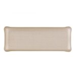 Plateau acrylique 37 x 13 cm secret argent 190271