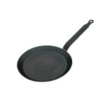Poele a crepes en tole bleue 2mm ø 18cm 130688 Poele a crepes en tole bleue 2mm ø 18cm 130688