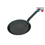 Poele a crepes en tole bleue 2mm  20cm 130689