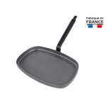 Poele grill rectang. queue f. 38x26cm 130232