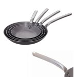 Poele tole blanche q. froide inox riv. 24 130676