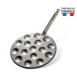Poele 16 poffertjes - mineral b - 27cm 129349