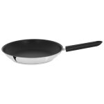 Poele 28 cm mutine 2 fixe exceliss - poignee bakelite noire 725470 Poele 28 cm mutine 2 fixe exceliss - poignee bakelite noire 725470