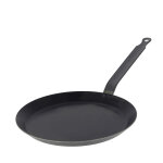 Poele a crepes en tole bleue 2mm ø 24cm 130691 Poele a crepes en tole bleue 2mm ø 24cm 130691