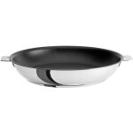 Poêle haute 28 cm inox anti - adhérent exceliss mutine amovible 126843 Poêle haute 28 cm inox anti - adhérent exceliss mutine amovible 126843