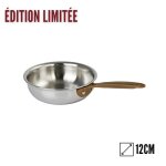 Po�le sautoir mini 12 cm castel pro 5 ply poign�e fixe cuivr�e 725722