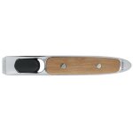 Poignee zenith 03 casteline en inox et bois de htre 725341