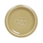 Porte savon cantine vert argile  12 cm / h 0, 5cm 148014