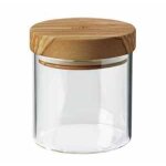 Pot en verre 0, 4 litre avec couvercle hermtique en olivier  10 . . . 112129