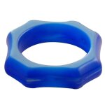 Rond de serviette nacr bleu azur 517040