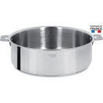 Sauteuse 24 cm inox casteline amovible 126476
