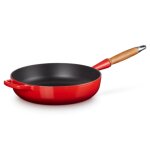 Sauteuse signature 28 cm cerise manche bois 162249