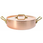Sautoir cuivre - inox a couv. a. laiton 24 129388