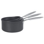Srie de 3 casseroles 16 - 20 cm castelpro fixe ultralu ind. revt. . . 725433