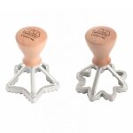 Set de 2 emporte - pices raviolis / biscuits classic etoile fleur 353144