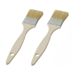 Set de 2 pinceaux p�tissiers soie naturelle manche en bois largeu. . . 730406