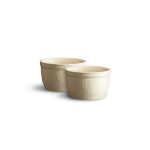 Set de 2 ramequins en céramique n°9 Ø 9 cm blanc argile 281925 Set de 2 ramequins en céramique n°9 Ø 9 cm blanc argile 281925