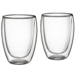Set de 2 tasses caf� 15 cl 9 cm 267235