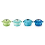 Set 4 mini - cocottes 10 cm brise marine 162340 Set 4 mini - cocottes 10 cm brise marine 162340