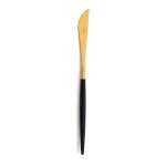 Set de 6 couteaux à dessert goa en acier inoxydable brossé gold & . . . 364072 Set de 6 couteaux à dessert goa en acier inoxydable brossé gold & . . . 364072