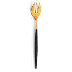 Set de 6 fourchettes  hutre goa en acier inoxydable bross gold. . . 364092