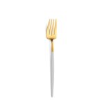 Set de 6 fourchettes  poisson goa en acier inoxydable bross gol. . . 364114