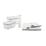 Set de 7 pièces fresh & save avec 2 boîtes en plastique s / m 142328 Set de 7 pièces fresh & save avec 2 boîtes en plastique s / m 142328