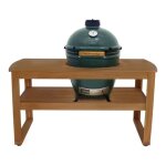 Table en bois d'eucalyptus pour le big green egg large 339178