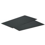 Tapos de découper, noir, set de 2 35 x 25 cm 361616 Tapos de découper, noir, set de 2 35 x 25 cm 361616