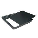 Tarte carrée fond démontable en acier antiadhésif 23 x 23 cm 130453 Tarte carrée fond démontable en acier antiadhésif 23 x 23 cm 130453