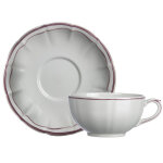 Tasse & soucoupe jumbo filet pivoine 752021