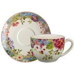 Tasse & soucoupe jumbo millefleurs 750075