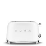 Toaster 2 tranches 2 fentes vintage annes 50 blanc mat 383133
