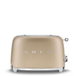 Toaster 2 tranches 2 fentes vintage annes 50 or mat 383043