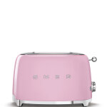 Toaster 2 tranches 2 fentes vintage annes 50 rose 383100