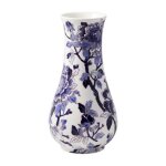 Vase muse petit modle pivoines pivoines bleues 753186