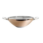 Wok 2 anses cuivre prima matera 32cm - new 129368