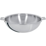 Wok 30 cm trilamine casteline amovible inox 725223