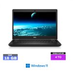 Dell e5480 core i5 sous windows 11 - ssd 4 to - ram 16 go -