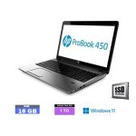 Hp probook 450 g1 core i5 - ssd 1 to - 16go ram sous windows 11 -