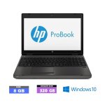 Hp probook 6570b sous windows 10 - core i3 - ram 8 go - n101110 -