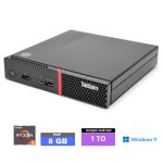 Lenovo m715q tiny ryzen 5 - ram 8 go - ssd 1to windows 11 -
