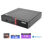 Lenovo m715q tiny ryzen 5 - ram 8 go - ssd 2 to windows 11 -