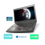 Lenovo t450 core i5 - windows 10 - hdd 1to - ram 8go - n�020309 -