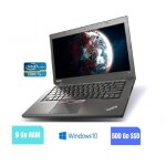 Lenovo t450 core i5 - windows 10 - ssd 500 go - ram 8go - n�040314 -