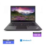 Lenovo t470s intel core i5 - 20 go ram - ssd 500 go - windows 11 -